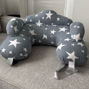 Nursing Pillow for Breastfeeding with 100% Cotton Removable Cover